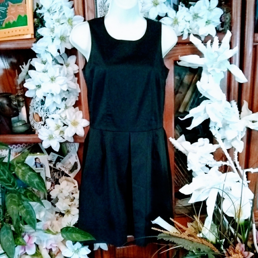 GAP FIT & FLARE BLACK DRESS "BRAND NEW"